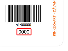Verification number location on card