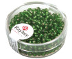 Rocailles 2.6mm silver inlet 16g 29 green