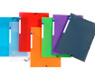 3 flap folder Viquel A4 15mm with band Propyglass assorted
