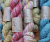 Yarn natural dye 8/2 50g multicoloured