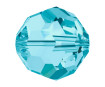 Crystal bead Swarovski round 5000 4mm 12pcs 202 aquamarin