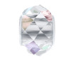 Kristāla pērle Swarovski BeCharmed hēlikss 5948 14mm 001AB crystal aurore boreale