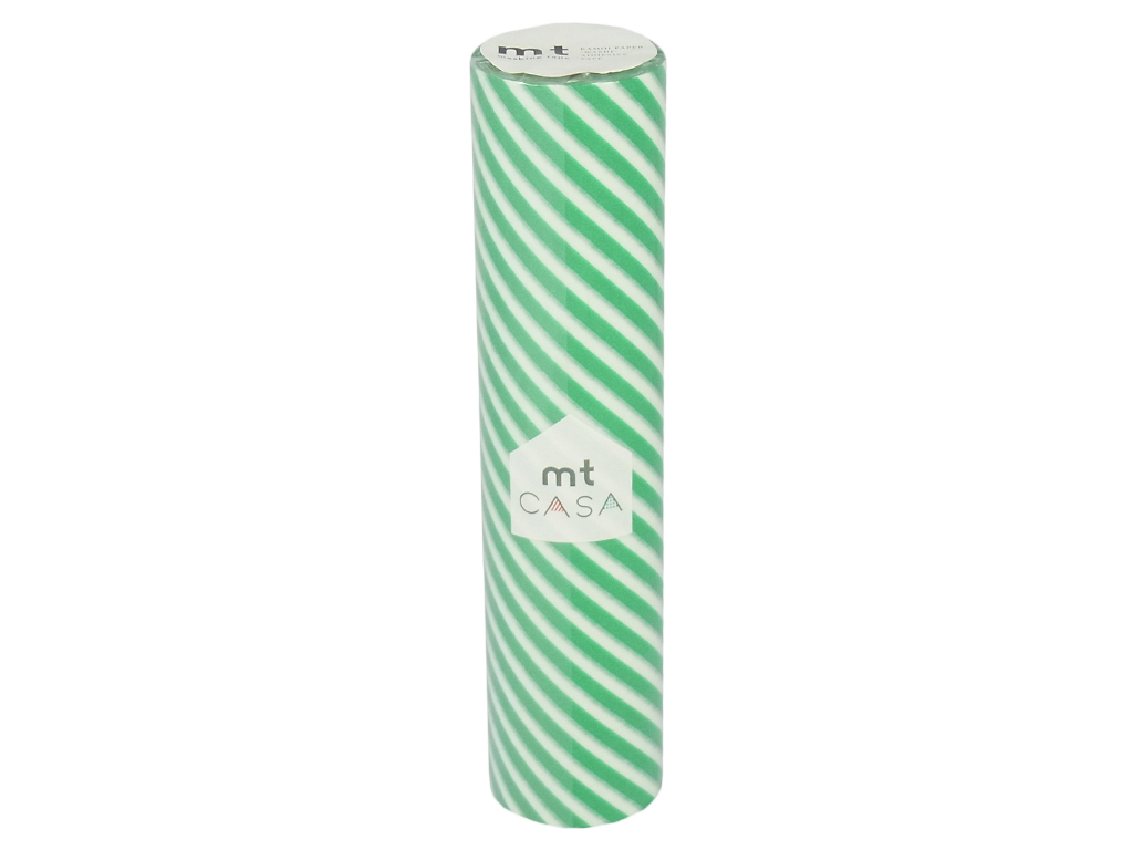 Washi teip mt casa 200mmx10m stripe green