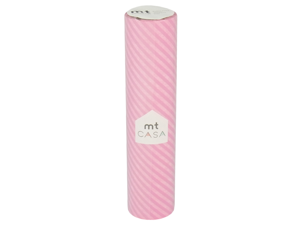 Washi teip mt casa 200mmx10m stripe pink