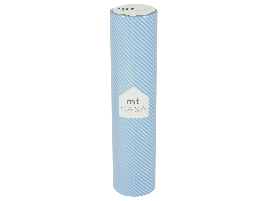 Washi teip mt casa 200mmx10m stripe light blue