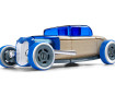 Automoblox Mini HR-3 hotrod coupe blue