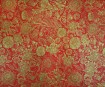 Lokta Paper 51x76cm Anapurna Floral Gold on Red