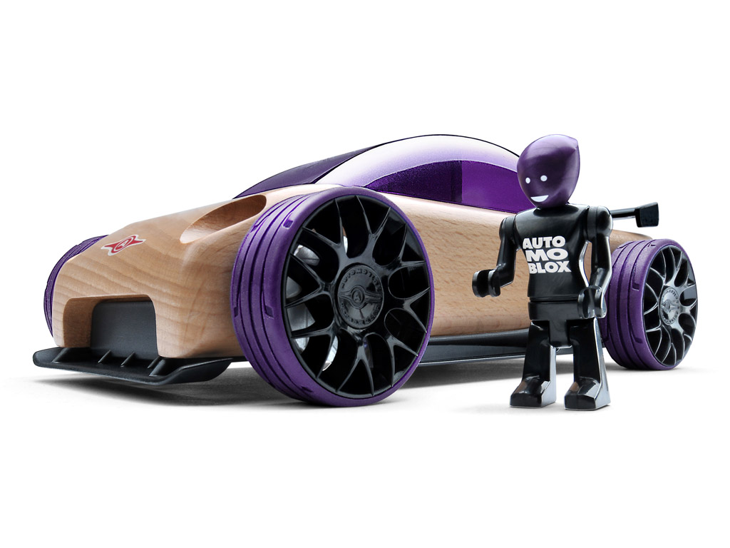 Žaislinis automobilis Automoblox Original S9-R sport sedan purple