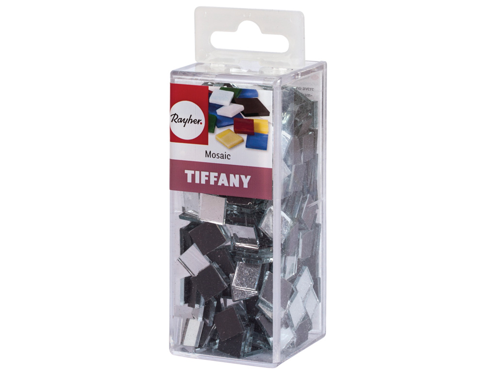 Mozaīkas akmeņi Rayher Tiffany spogulis 1x1cm ~380gab./200g