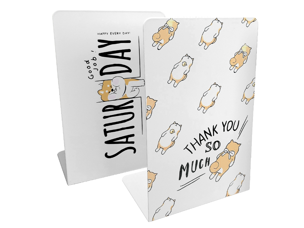 Bookend M&G from metal Shiba Inu 2pcs assorted