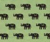 Nepālas papīrs A4 Elephant Black on Mint