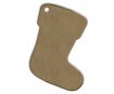 MDF-object Gomille 9x10cm h=0.6cm christmas stocking