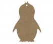 MDF-object Gomille 8x10cm h=0.6cm penguin