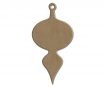 MDF-object Gomille 5x10cm h=0.6cm christmas ornament no.4094