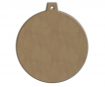 MDF-object Gomille 9x10cm h=0.6cm christmas ornament no.4091