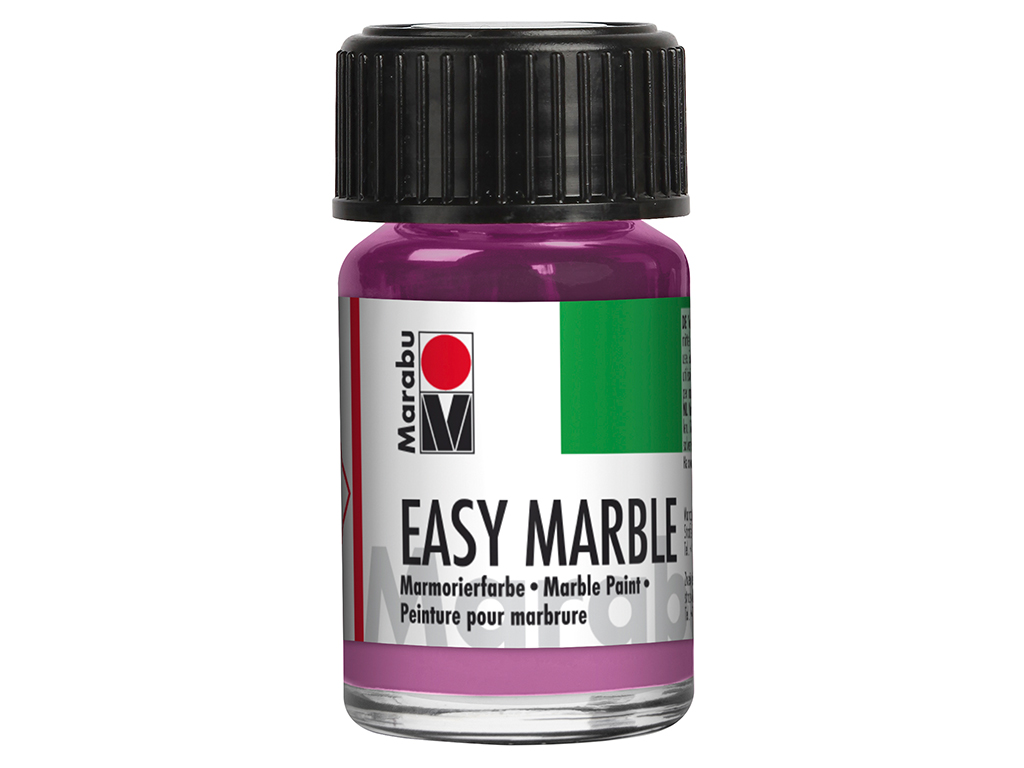 Marmuravimo dažai Easy Marble 15ml 235 violet pink