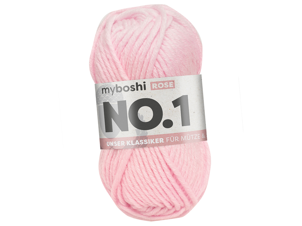 Lõng MyBoshi No.1 70% polüakrüül/30% meriino 50g/55m light pink