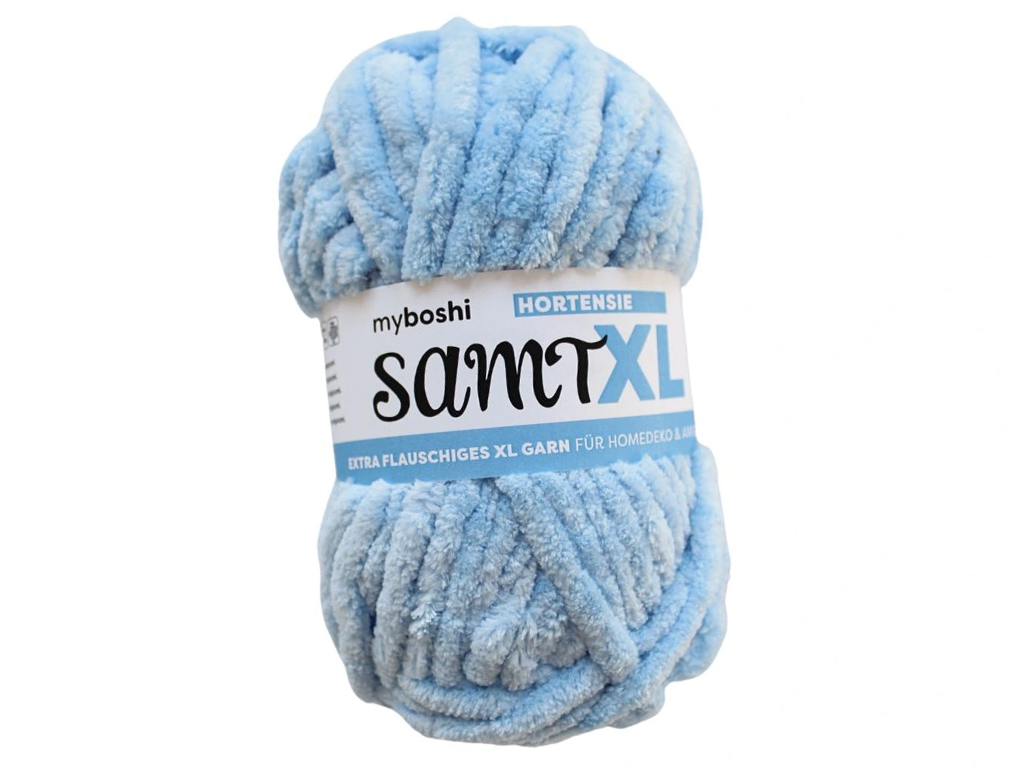 Siulai MyBoshi Samt XL 100% poliesteri 100g/40m hydrangea