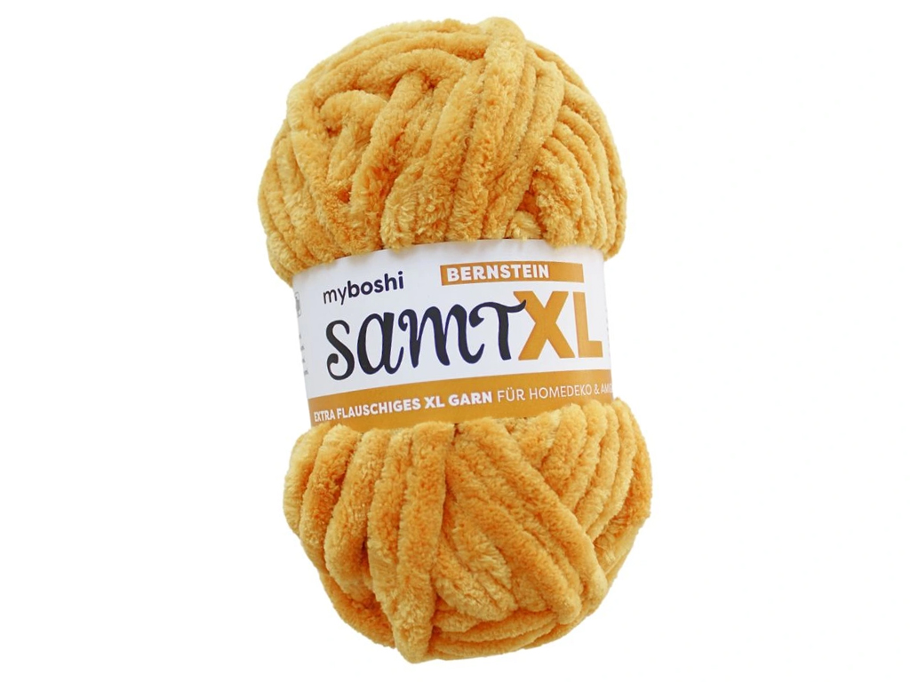 Siulai MyBoshi Samt XL 100% poliesteri 100g/40m amber