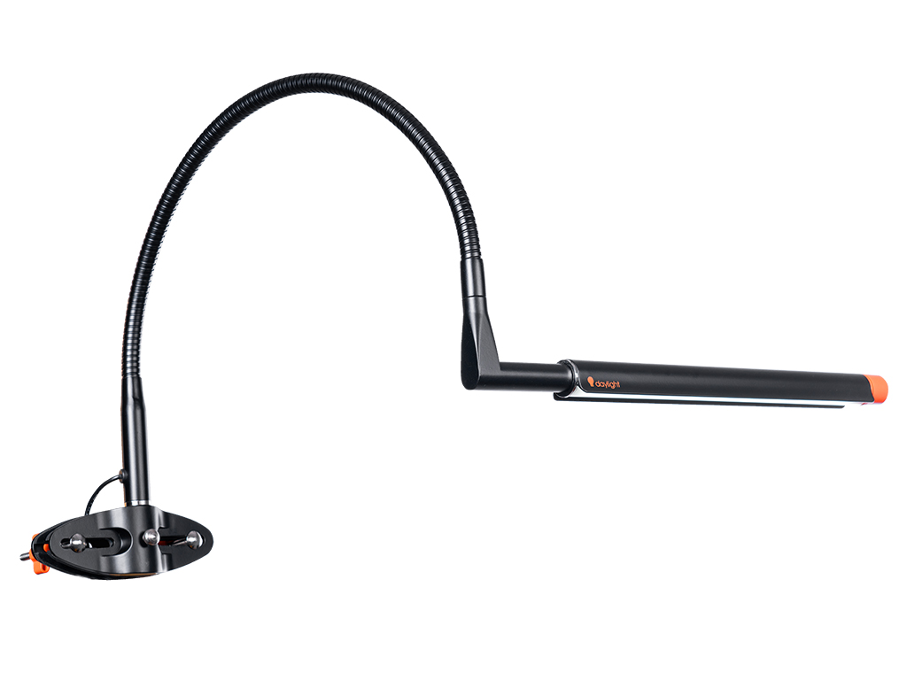 Molberta lampa Daylight Techne 2 LED melns