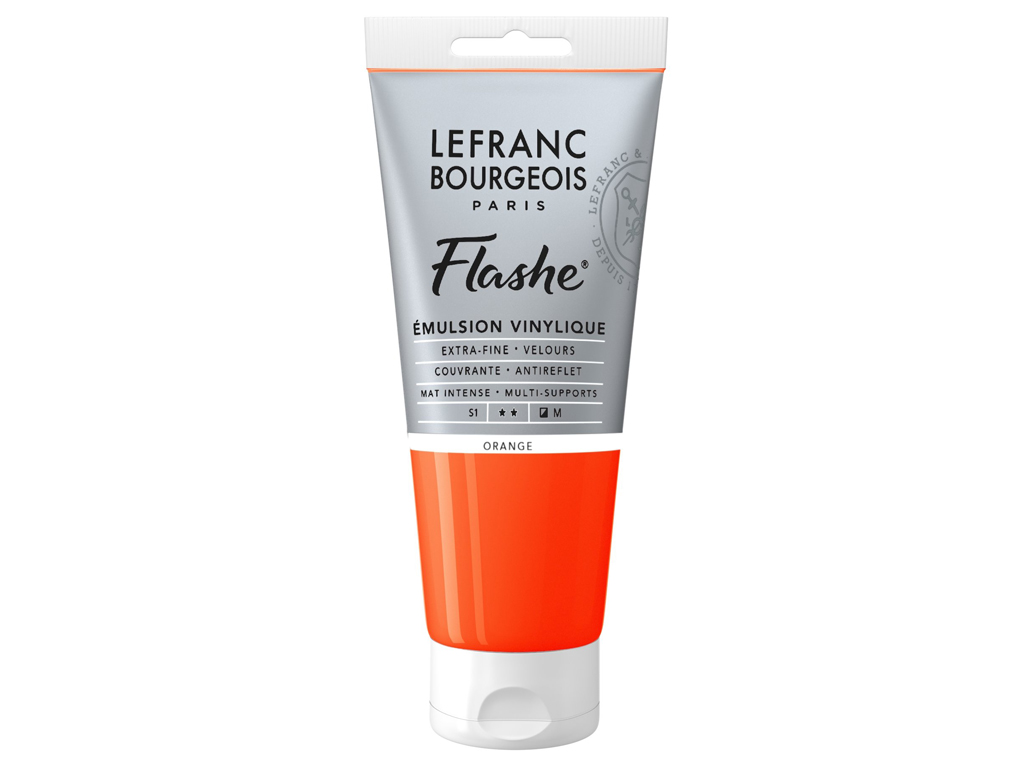 Akrüül-vinüülvärv LB Flashe 80ml 201 orange