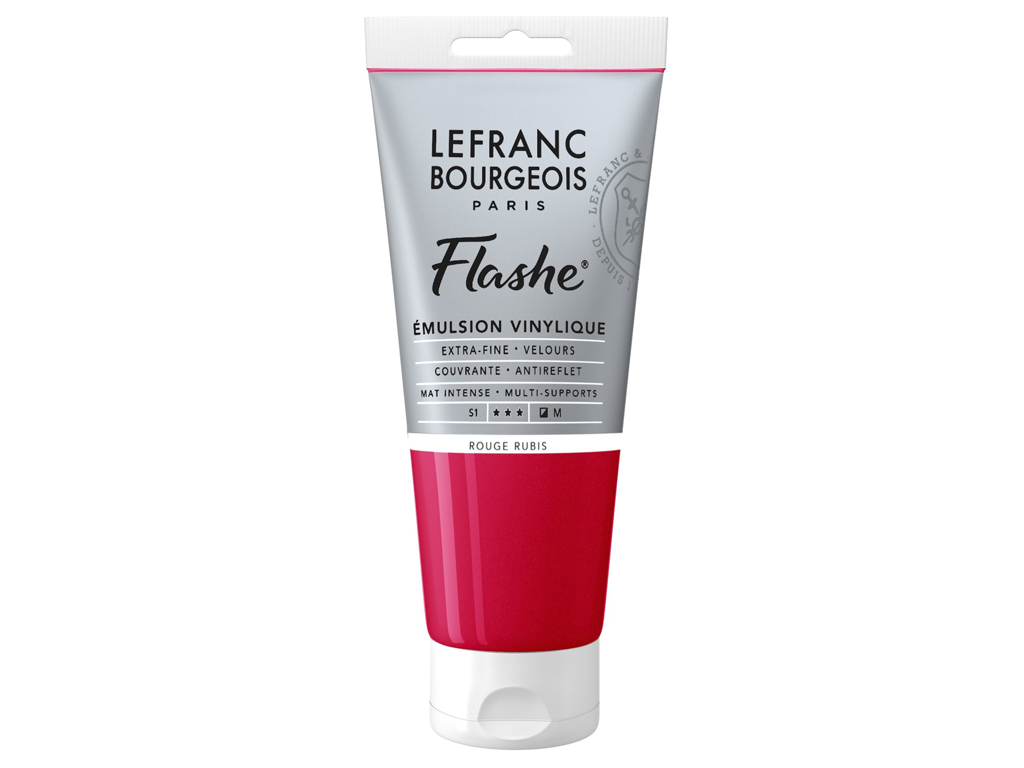 Akrüül-vinüülvärv LB Flashe 80ml 388 ruby red