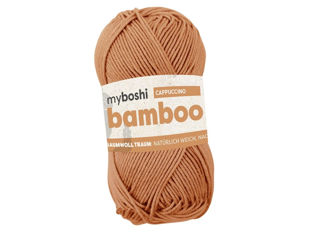 Siulai Myboshi Bamboo 60% viskozė/40% medvilnė 50g/125m cappucino