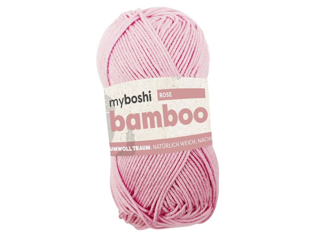 Siulai Myboshi Bamboo 60% viskozė/40% medvilnė 50g/125m rose