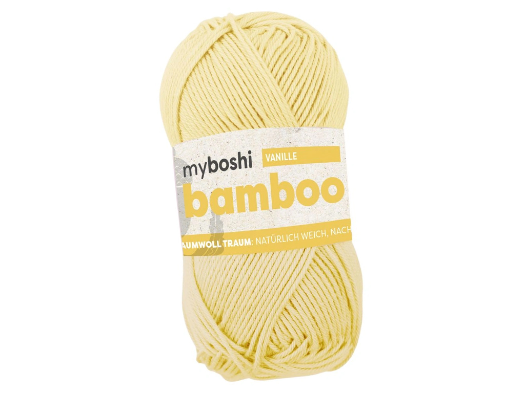 Siulai Myboshi Bamboo 60% viskozė/40% medvilnė 50g/125m vanilla