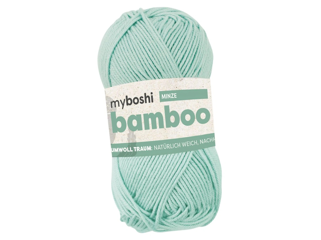 Siulai Myboshi Bamboo 60% viskozė/40% medvilnė 50g/125m mint