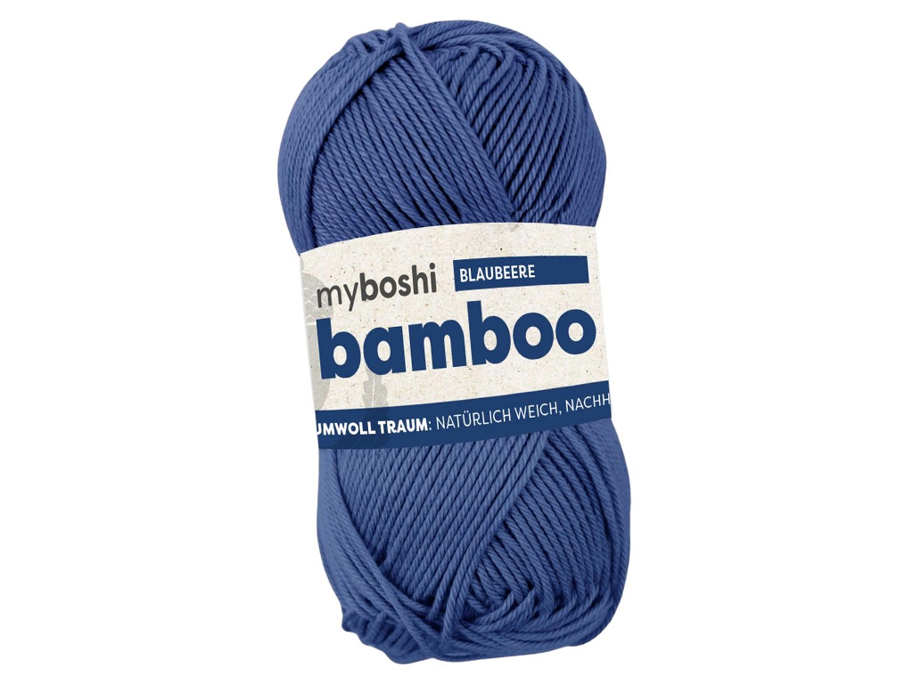 Siulai Myboshi Bamboo 60% viskozė/40% medvilnė 50g/125m blueberry