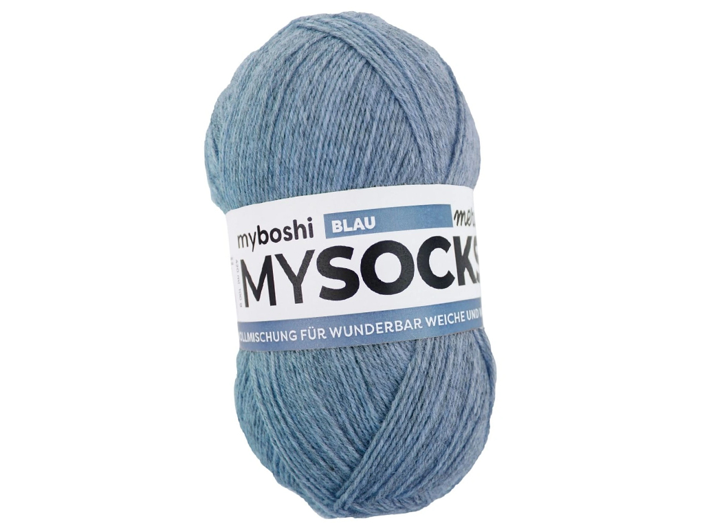 Siulai MyBoshi Mysocks Merino 75% merino vilna/25% poliamidas 100g/420m Berdal