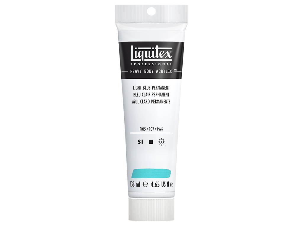 Akrila krāsa Liquitex Heavy Body 138ml 770 light blue permanent