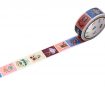Washi teip mt Polly Fern 15mmx5m flower