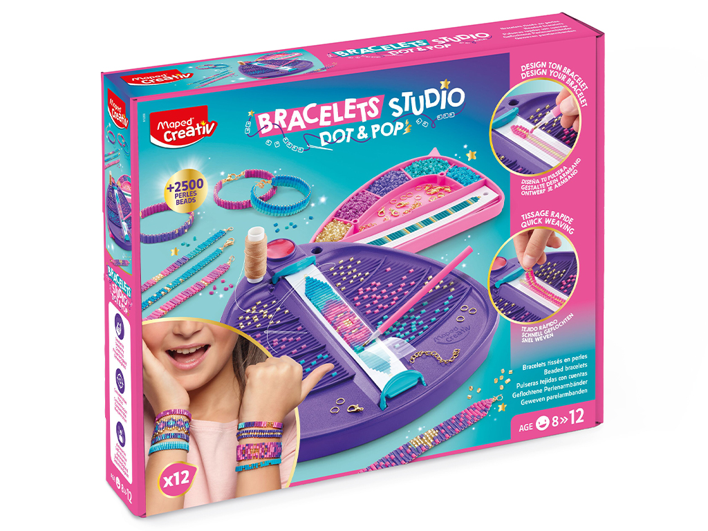 Crafting kit Maped Creativ Studio bracelets