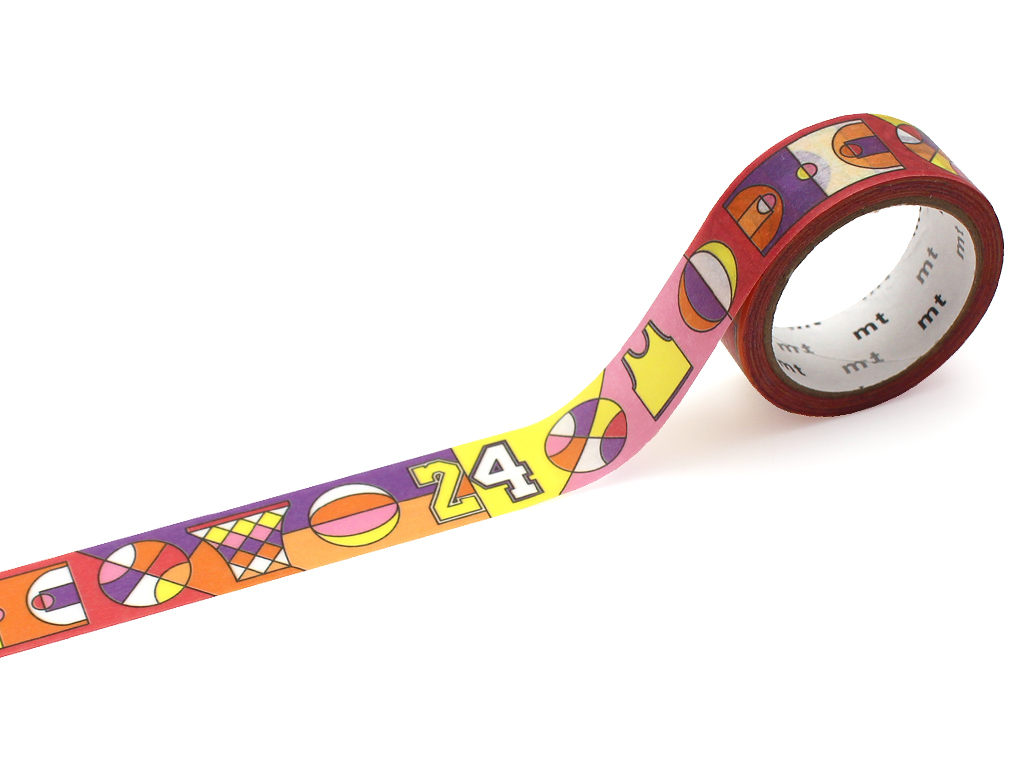 Washi teip mt ex 15mmx7m basketball