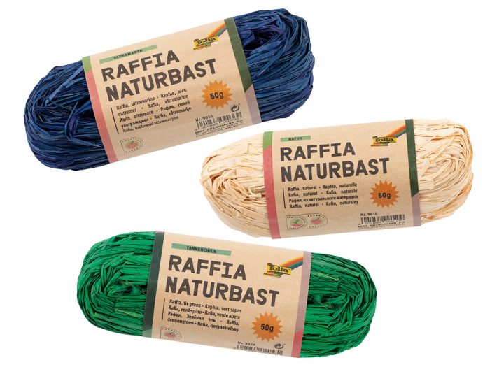 Paper cord Folia Raffia