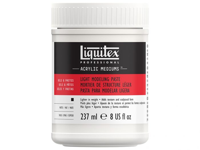 Light acrylic modelling paste Liquitex - 1/2