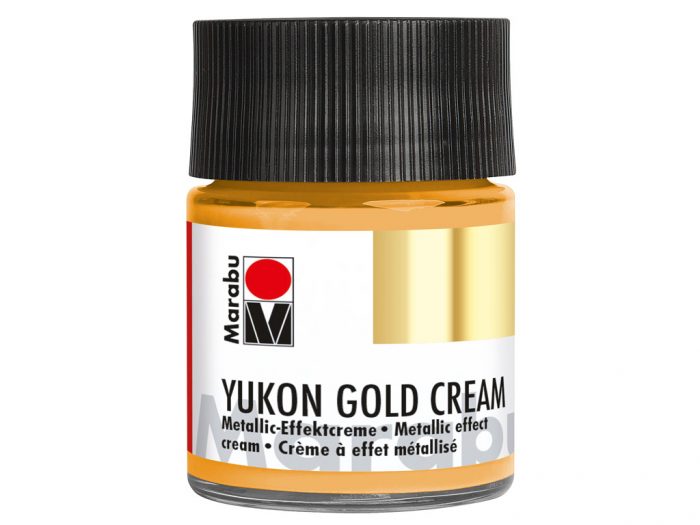 Dekoratyviniai dažai Marabu Yukon Gold Cream 50ml - 1/2