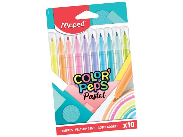 Viltpliiats Maped Color’Peps Pastel - 1/2