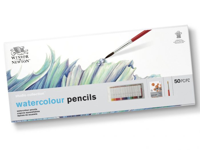 Watercolour pencil Winsor&Newton Studio+pad - 1/4