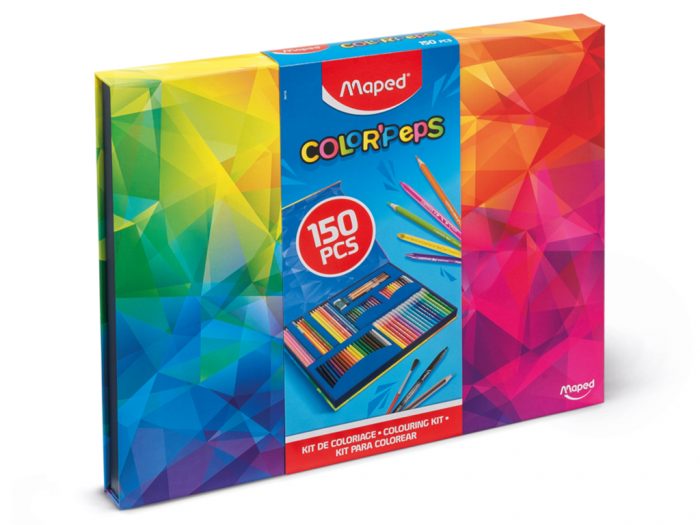 Colouring kit ColorPeps 150pcs - 1/4