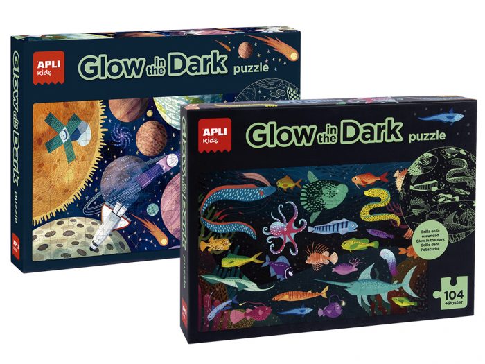 Puzzle Apli Kids Glow in the Dark