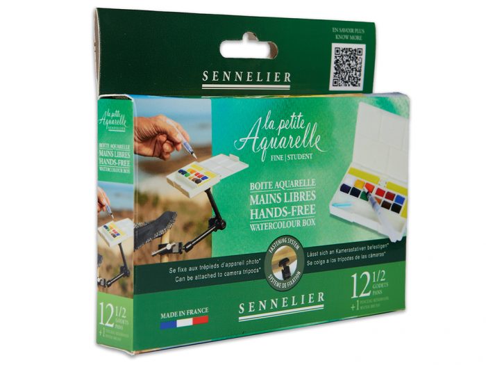 Akvareļkrāsu komplekts Sennelier La Petite Aquarelle Hands Free - 1/6