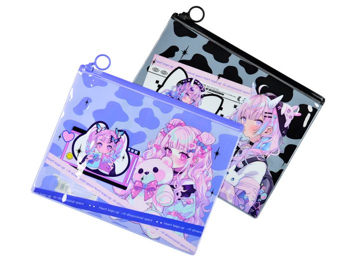 File bag with zipper M&G Pink Fantasy - 1/3