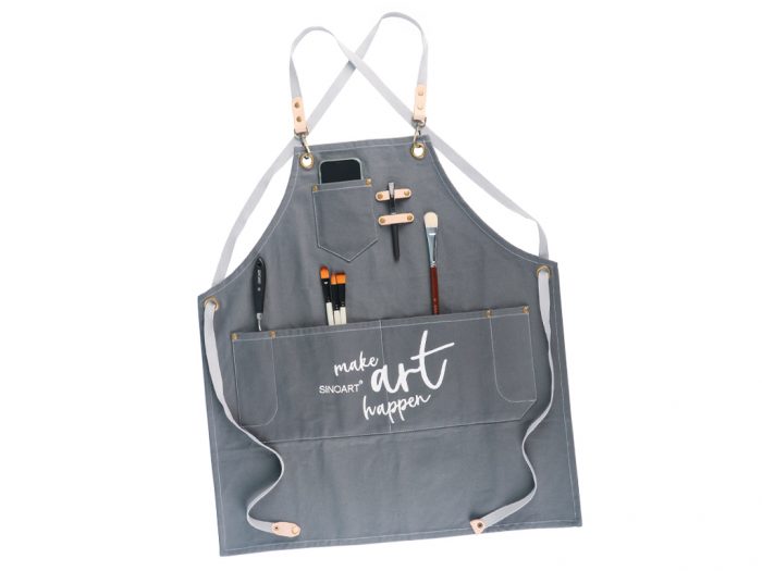 Apron Sinoart cotton - 1/4