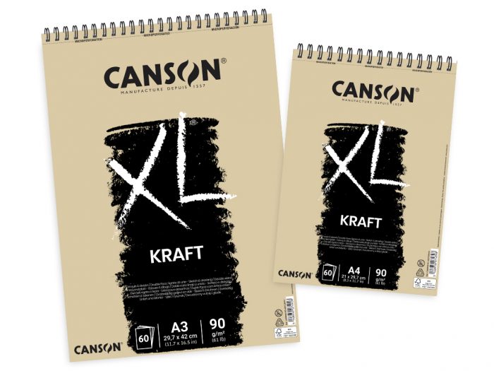 Sketching album Canson XL Kraft - 1/4