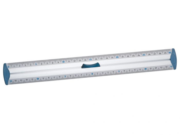 Ruler Maped Aluminium with handle - 1/2