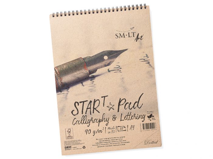 Kaligrafijos bloknotas Smlt Art Start su taškeliais - 1/4
