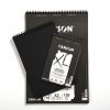 Drawing pad Canson XL Drawing black - 3/4